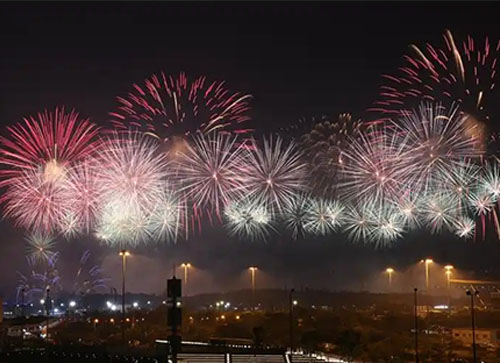河北区焰火晚会